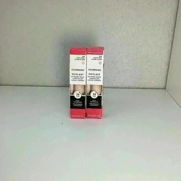 Lot of 2 Covergirl Outlast Extreme Wear Concealer, Fair Ivory, Full Coverage - Picture 1 of 6